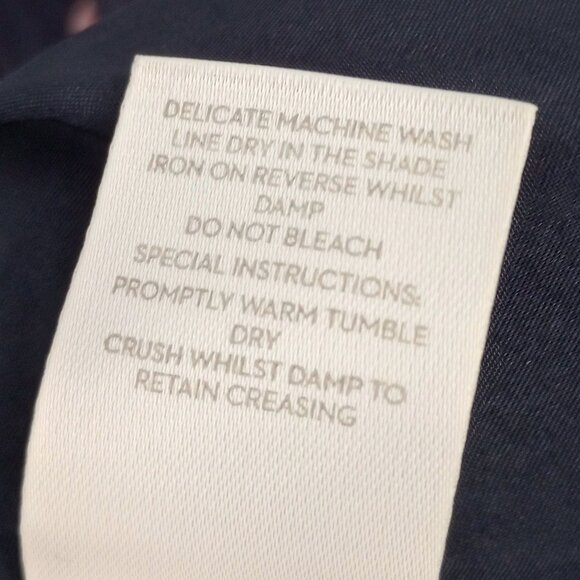 Boden Navy Floral Emilie Midi Dress - Picture 9 of 9